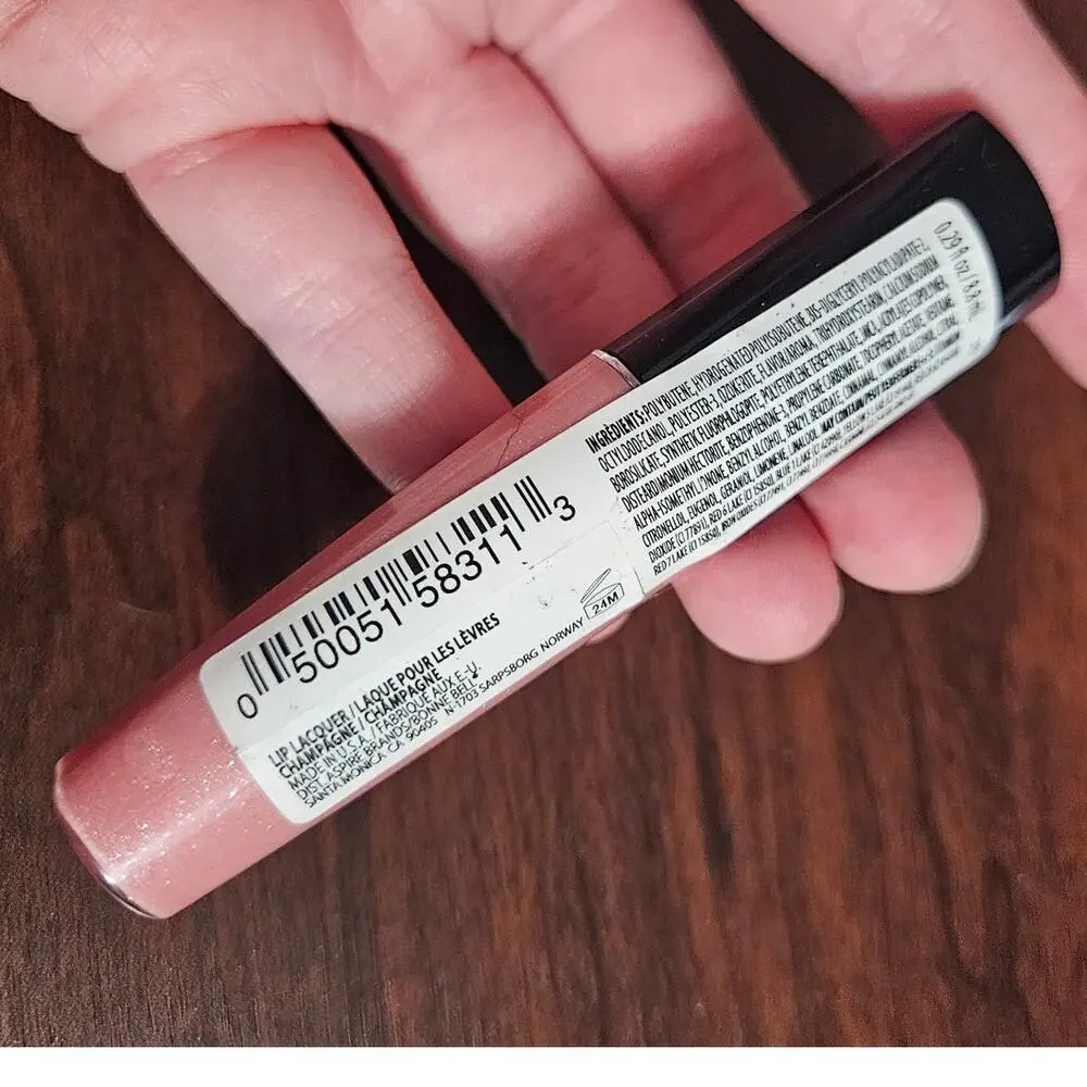 Bonne Bell Lip Lacquer CHAMPAGNE ~ Light Pink ~ Neutral ~ Balletcore